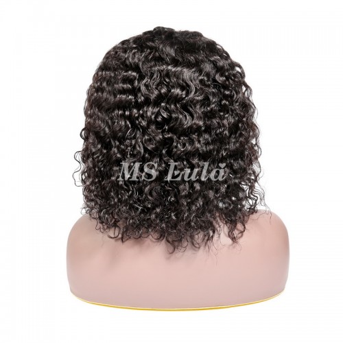  Virgin Human Hair Water Wave BOB T Part Wig | Human Hair Wig | Lace Front